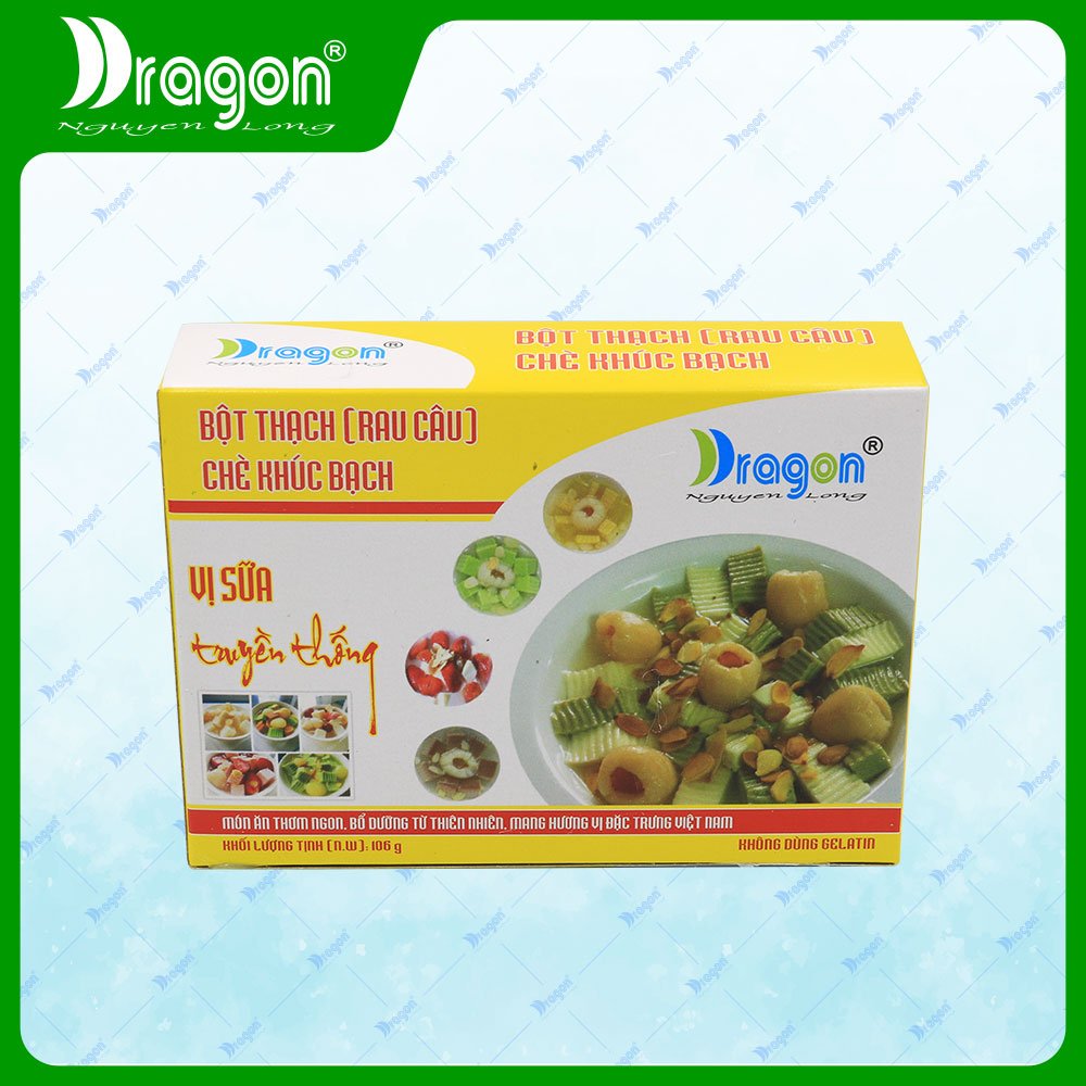 Bột thạch (rau câu) “Chè Khúc Bạch” Sữa tươi