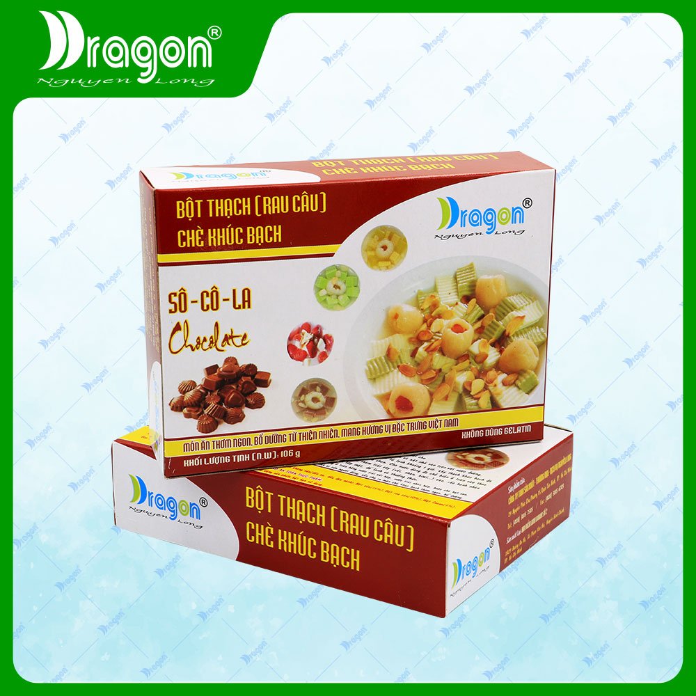 Bột thạch (rau câu) “Chè Khúc Bạch” Sô-cô-la - Ảnh 2